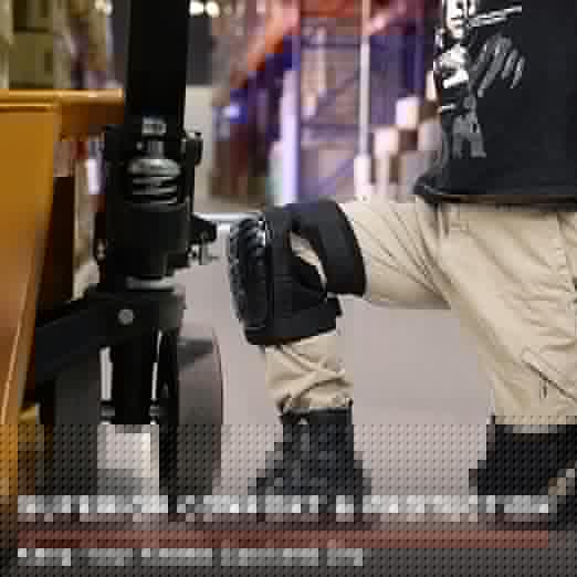 HOLULO Knee pads for men and women, construction knee pads for work, featuring upgraded adjustable extension straps and non-slip, durable, and comfortable foam gel knee pads.